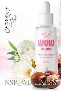 Антивозрастная Wow-сыворотка с экстрактом каштана Bremani care Wow-Serum with Chestnut Extract